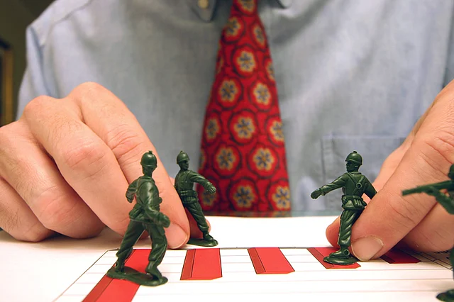 Spreading false information as a war strategy is not new.