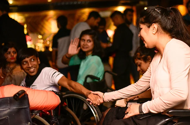 Revelers at Inclov Social Spaces at The Lalit, New Delhi, on 25 June. (Photo Courtesy: Inclov)