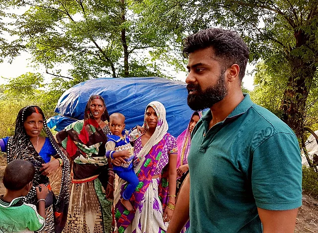27-year-old Abhishek Anand is a sales professional.