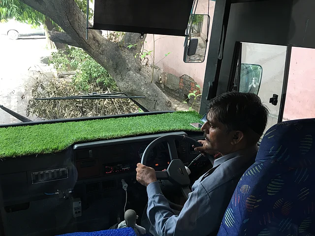 How the drivers cabin looks in the Shuttle prototype