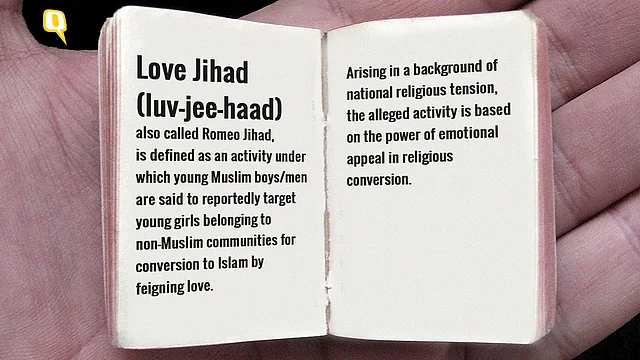 ‘Love Jihad’.