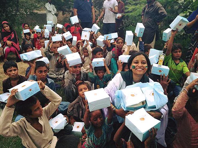 The Robin Hood Army is a volunteer-based organisation that works to get surplus food from restaurants across to the underprivileged.