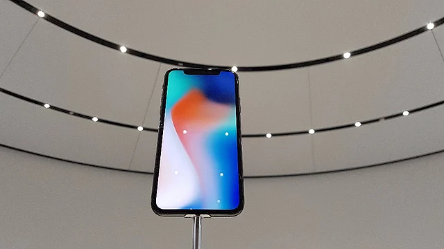 iPhone X gets a vertical dual camera setup at the back. 
