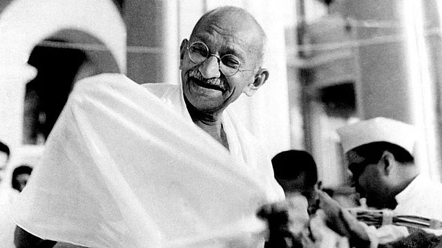 Mahatama Gandhi.