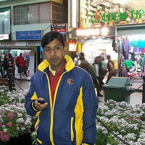 TV journalist Santanu Bhaumik.