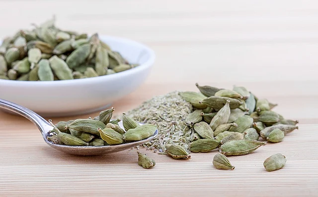 Cardamom is rich in antioxidants and helps in curing digestive disorders.