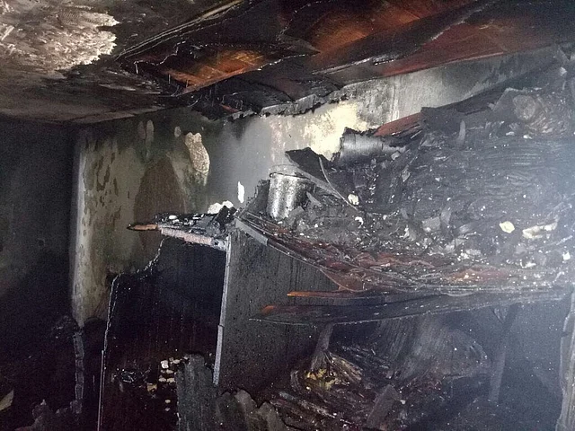 Pictures from inside the apartment on the 13th floor. 