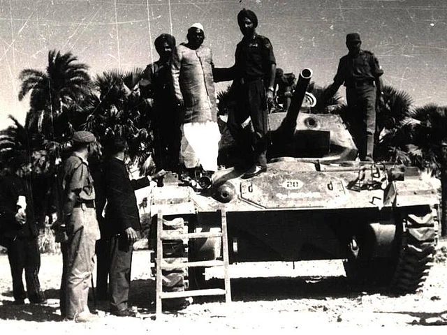 A photograph taken after the Battle of Garibpur.