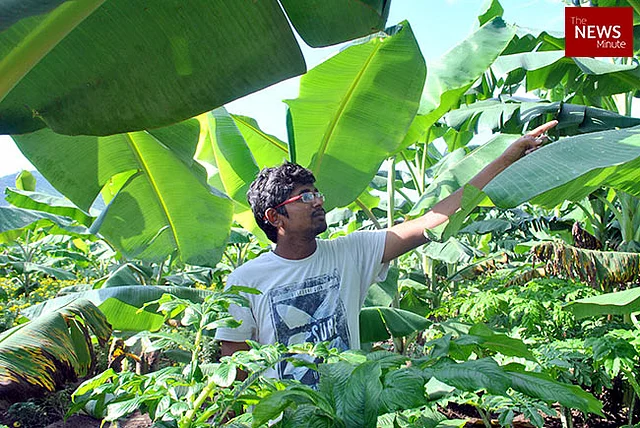 Vinay Kumar, an engineer taking care of his father’s fields, says IT companies and modern cities should come on dry land, not farms