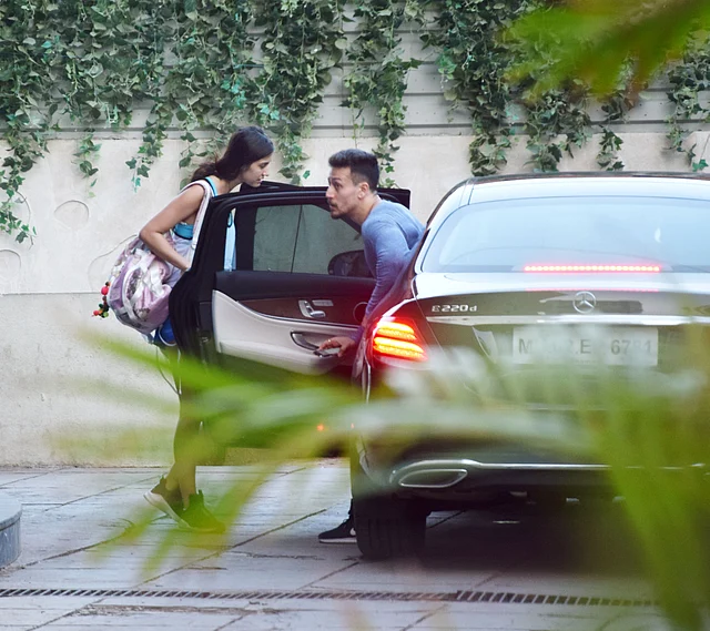 Disha Patani and Tiger Shroff are ready to work out together. 
