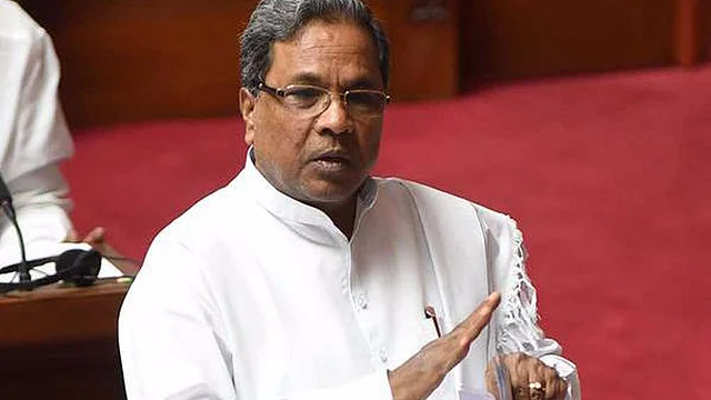 File photo of former CM Sidddaramaiah.