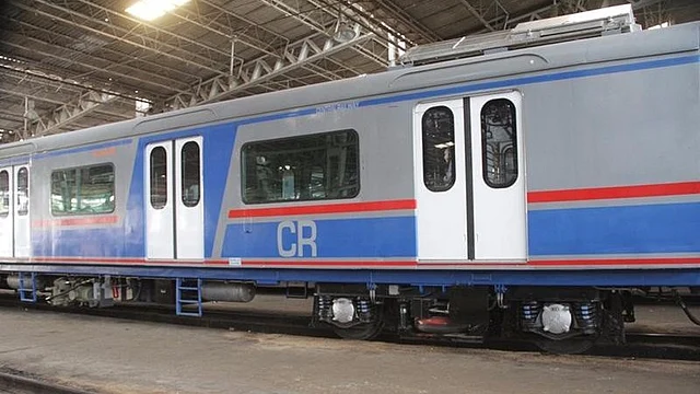 Mumbai’s first AC local. 