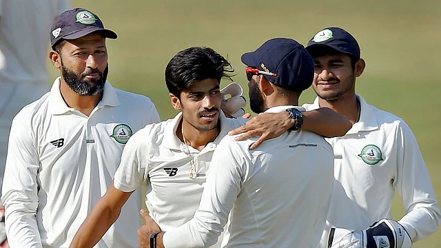 File photo of Rajneesh Gurbani during a domestic cricket match.