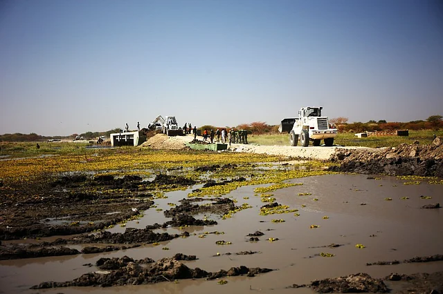 The peacekeeping engineers repaired the bridge over a period of three months.