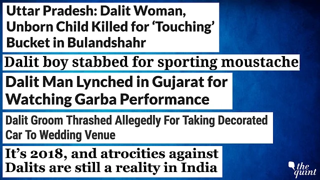 “Caste discrimination is a thing of the past.” Really?