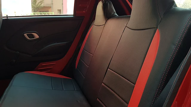 Black leather seats are also there. No design changes whatsoever. 
