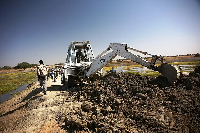The reconstruction effort reconnected the 2,000-resident town of Akoka to South Sudan’s second largest city after seven months.