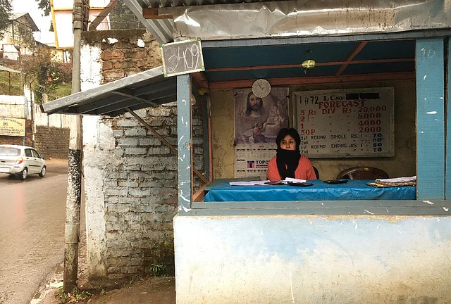 ‘Teer’ counters can be found across Shillong. 