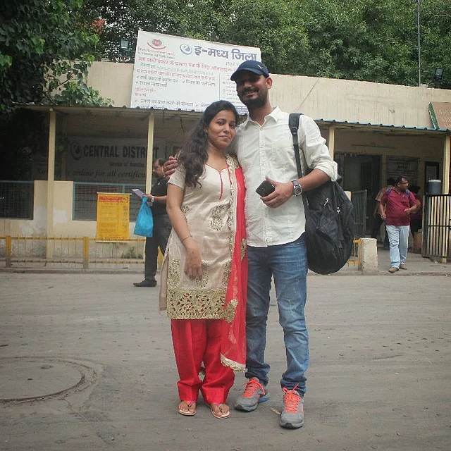 Sumit and Azra got married under Special Marriage Act in 2016. 