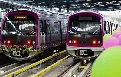 Bengaluru Metro. (Photo: IANS)