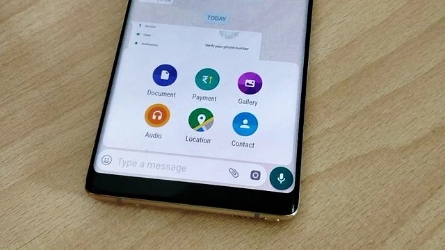 WhatsApp Payment feature is available to a few users in India right now.