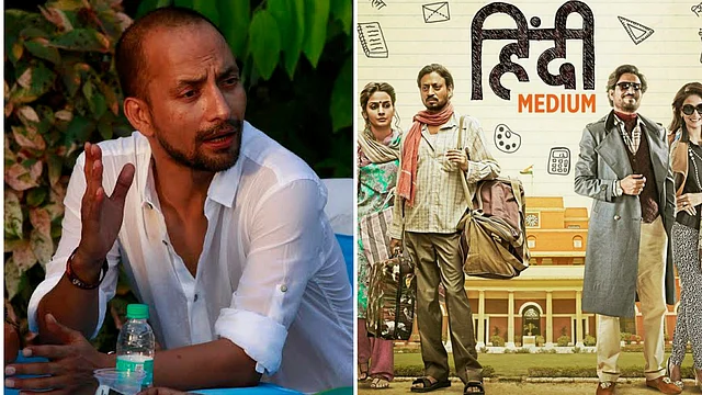 Actor Deepak Dobriya in<i> Hindi Medium.</i>