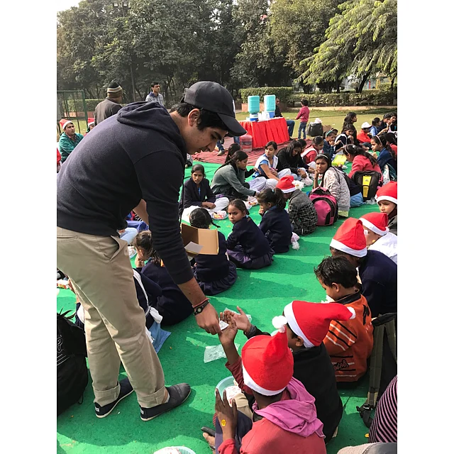 Spreading cheer with the kids at “Kids Day Out” organised by Genesis Foundation.