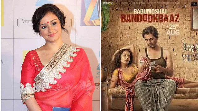 Actor Divya Dutta in Babumoshai Bandookbaaz