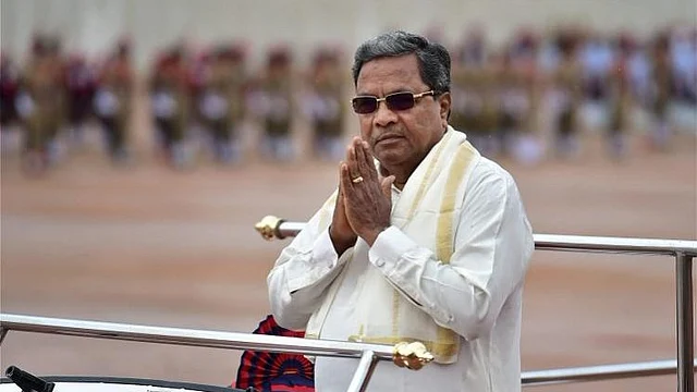 Karnataka Chief Minister Siddaramaiah