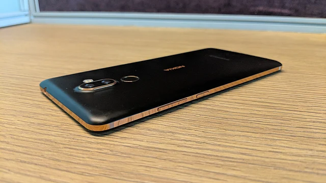 Nokia 7 Plus with its six-inch sized screen. 