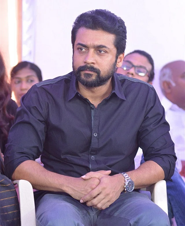 Actor Surya was at the gathering.