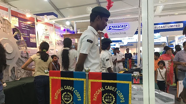 The NCC cadet who was instructed by a father to stop explaining submarines to kids and step away from the models so that they can take a photo.