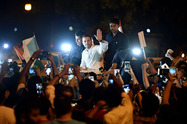 “Make our women safe,” Rahul Gandhi led the midnight march to protest against government’s inaction in Unnao and Kathua rapes.