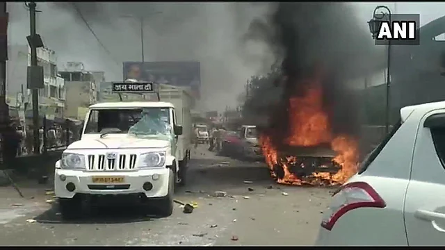 Visuals from Hapur.