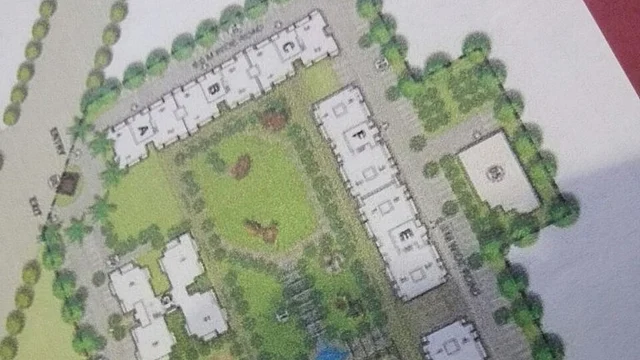 Screenshot of the map of the Centrum Park Project showcasing the position of towers A,B and C respectively. It was this map that was part of the brochure given to buyers.