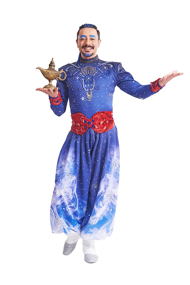 Mantra bewitches us as Genie. 