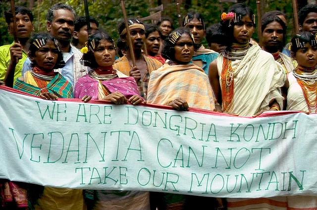  Dongria Kondh protest against Vedanta Resources, Niyamgiri, India 
