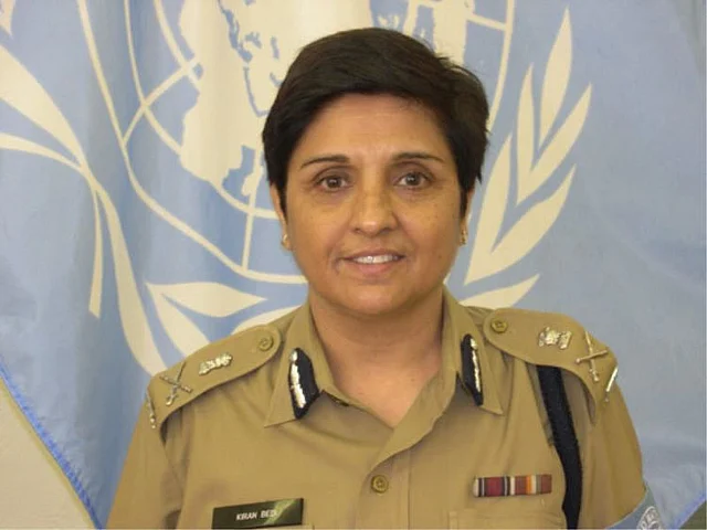 Kiran Bedi was one of the two police advisers deployed by India at the UN headquarters
