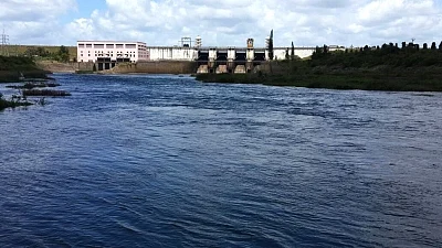 Krishna Raja Sagara Dam built on Cauvery river.