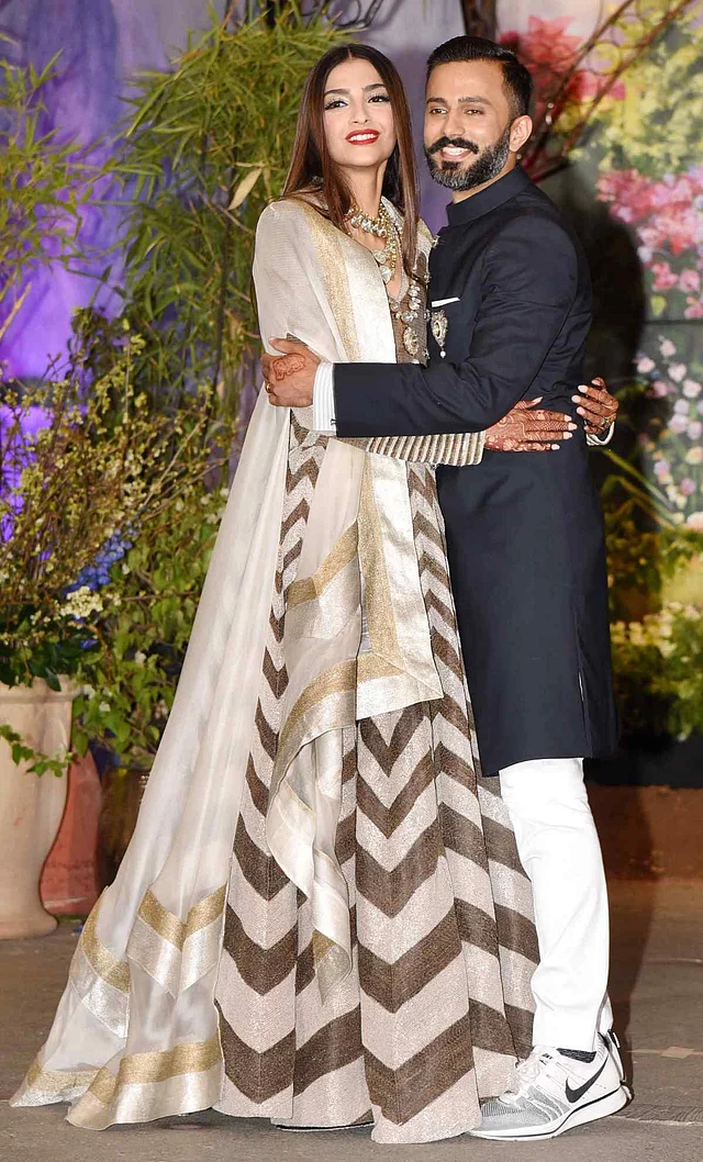 Anand was in so much <i>anand</i> in his sneakers! 