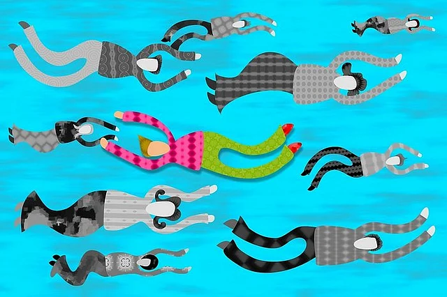 No matter what country you move to, you are going to have to get used to feeling a little bit different about yourself.
