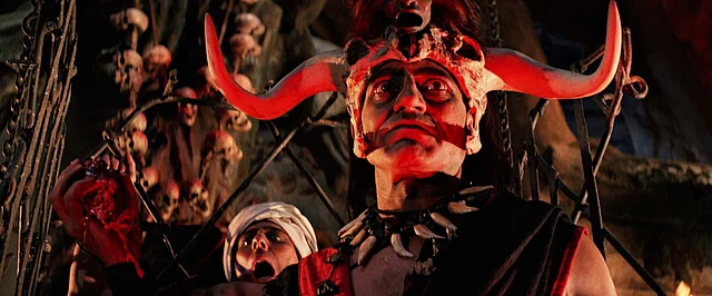 A still from <i>Indiana Jones and the Temple of Doom</i>.