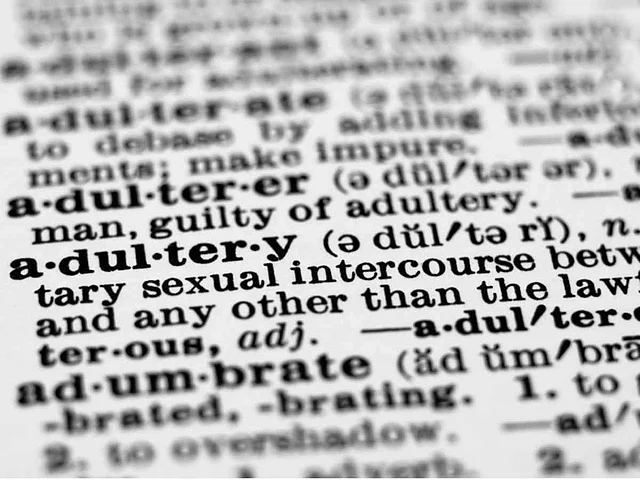 Adultery has a skewed legal definition in India. 
