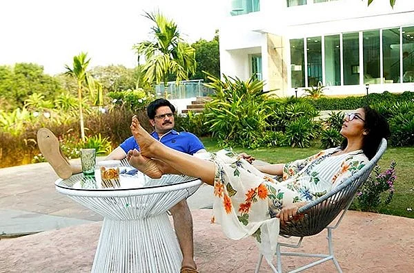 Jaideep Ahlawat and Manisha Koirala in the film. 