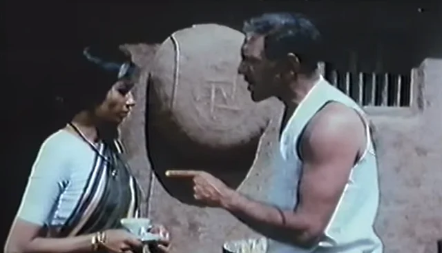 A still from <i>Ardh Satya</i>.
