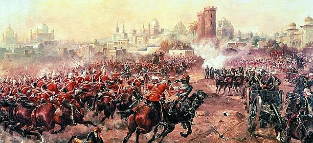 The Sepoy Uprising of 1857.