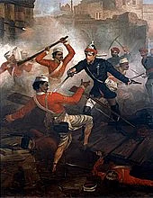 Lieutenant William Alexander Kerr, 24th Bombay Native Infantry, near Kolapore, July 1857.