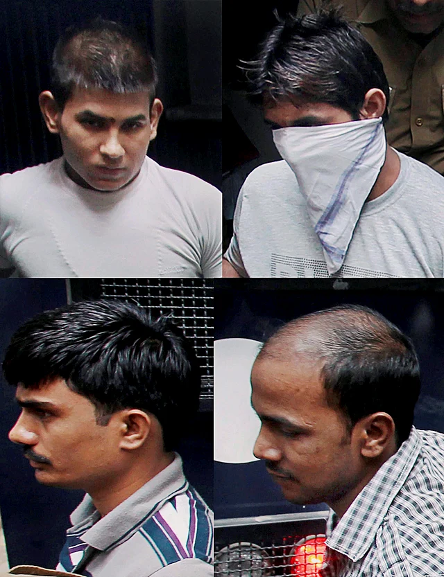 Four convicts of the Nirbhaya case.