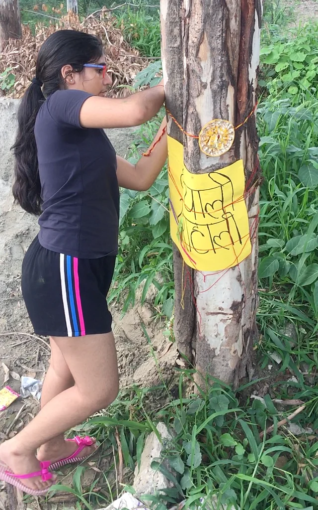 ‘Please don’t take my forest away,’ says Triveni, resident.