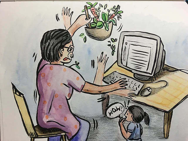 Ita Mehrotra’s<i> Drawing Home</i> explores gendered roles.